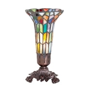 Meyda Tiffany 10225 8 Tall Accent Table Lamp - MultiColor