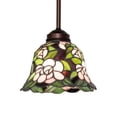 thumbnail image 1 of Meyda Tiffany 12862 Begonia 8" Wide Mini Pendant - MultiColor, 1 of 1