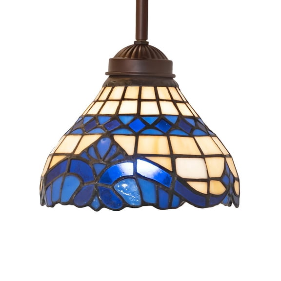 Meyda Lighting 8" Wide Baroque Mini Pendant