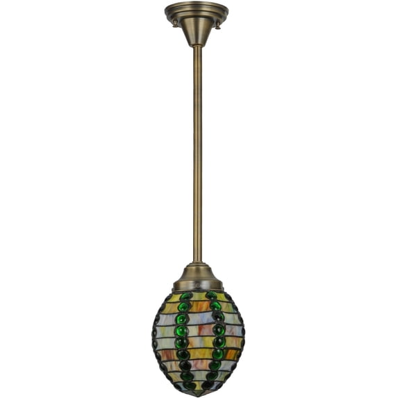 147739 Meyda 8"W Beehive Mini Pendant