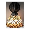 thumbnail image 1 of Meyda Tiffany 249827 Tiffany Fishscale 11" Tall Wall Sconce - MultiColor, 1 of 2