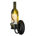thumbnail image 1 of Meyda Tiffany 140910 4 Inch W Tuscan Vineyard Personalized Wine Bottle Wall Sconce   Black Finish with Green Glass, 1 of 4