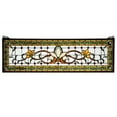 thumbnail image 1 of Meyda Saffron Fairytale Transom Stained Glass Window Panel - n/a, 1 of 2