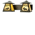 thumbnail image 1 of MEYDA 100846 24 in. W Moose At Dawn 2 Light Wall Sconce, 1 of 7