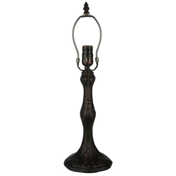 Meyda Tiffany 10107 Capri 11" Tall Lamp Base