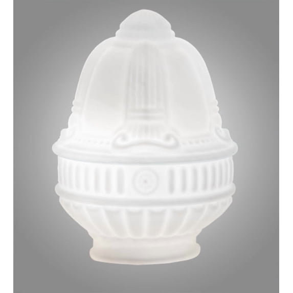 5"W Colonnade Frosted 3.25" Neck Replacement Shade