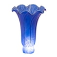 thumbnail image 1 of Meyda Tiffany 10165 High Pond Lily 6" Tall Lamp Shade - Blue, 1 of 2