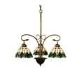 thumbnail image 1 of Meyda Tiffany 103183 Meyda Grape 3 Light 19" Wide Mini Chandelier, 1 of 2