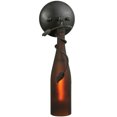 thumbnail image 1 of Meyda Tiffany 104484 3" W Tuscan Vineyard Frosted Amber Wine Bottle Wall Sconce - Amber, 1 of 1
