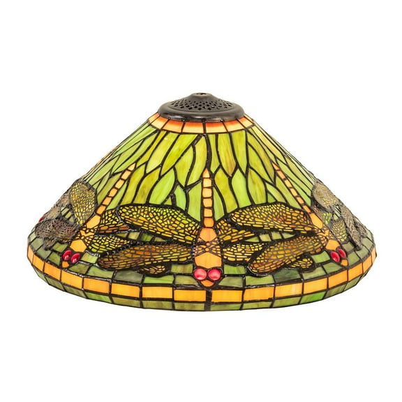 Meyda Tiffany 10506 Tiffany Dragonfly 8" Tall Lamp Shade