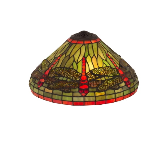 Meyda Tiffany 10506 Tiffany Dragonfly 8" Tall Lamp Shade