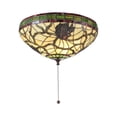 thumbnail image 1 of Meyda Tiffany 106337 Pinecone 3 Light 16" Wide Flush Mount Bowl Ceiling Fixture -, 1 of 6