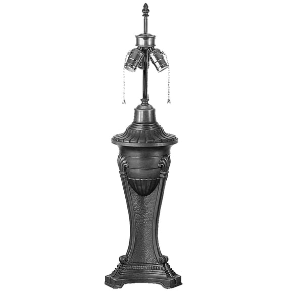 Meyda Tiffany - 10682 - Three Light Table Base Hardware - Urn - Mahogany Bronze-70pack