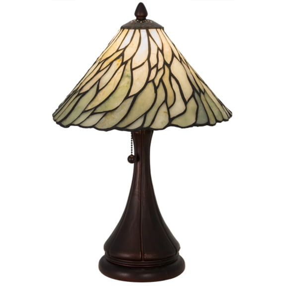 18"H Willow Jadestone Table Lamp