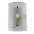 thumbnail image 1 of Meyda Tiffany 107667 10" W Bel Volo Fused Glass Wall Sconce - Green, 1 of 5