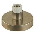 thumbnail image 1 of Meyda Tiffany 107707 Ronde 1" Tall Lamp Base - Nickel, 1 of 1
