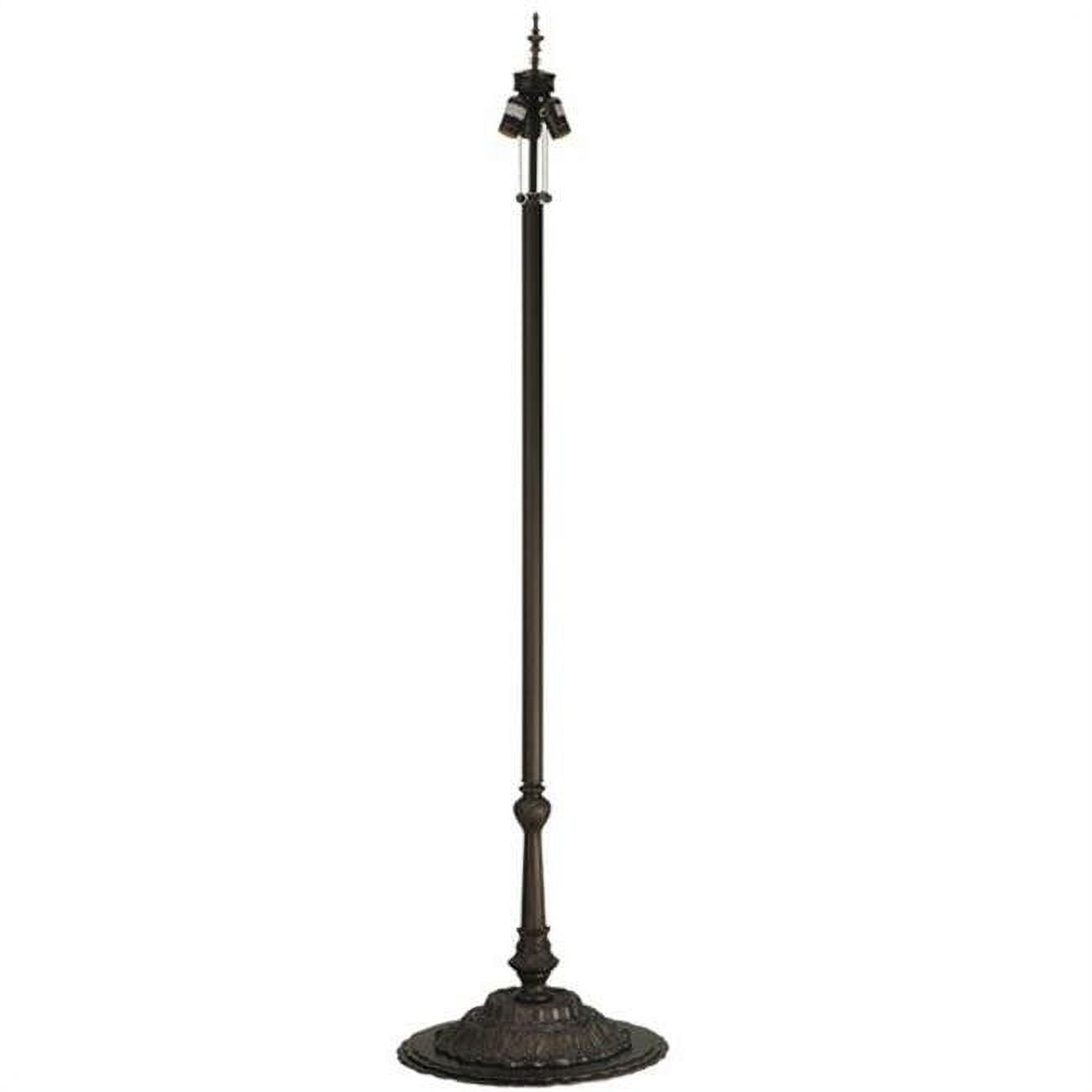 Bronze Stained Glass 58" Artisan Crafted Floor Lamp
