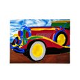 thumbnail image 1 of Meyda Tiffany 108123 18" W X 13.75" H Duesenberg Fused Glass Window - MultiColor, 1 of 1