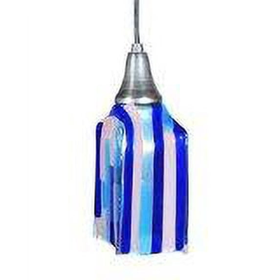 Meyda Tiffany 108765 Metro Fusion 6" Wide Mini Pendant - Nickel