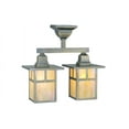 thumbnail image 1 of Meyda Tiffany 109152 Hyde Park T Mission 2 Light 16" Wide Semi-Flush Linear Ceiling, 1 of 7