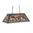 thumbnail image 1 of Meyda Tiffany 109866 33" L Fox Hunt Island / Billiard Fixture - MultiColor, 1 of 1