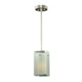 thumbnail image 1 of Meyda Tiffany 111396 5" Square Quadrato Reeded Mini Pendant - Reeded, 1 of 4