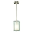 thumbnail image 1 of Meyda Tiffany 111397 5" Square Quadrato Fluted Mini Pendant - Fluted, 1 of 4
