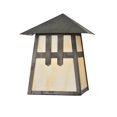 thumbnail image 1 of Meyda Tiffany 112383 9" W Stillwater Double Cross Mission Wall Sconce - Beige, 1 of 6