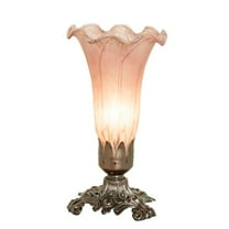Meyda Tiffany - 11241 - One Light Accent Lamp - Pink Pond Lily - Antique-10pack