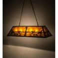 thumbnail image 1 of Meyda Tiffany 112603 Ducks In Flight 48" Wide Linear Pendant - Copper, 1 of 7