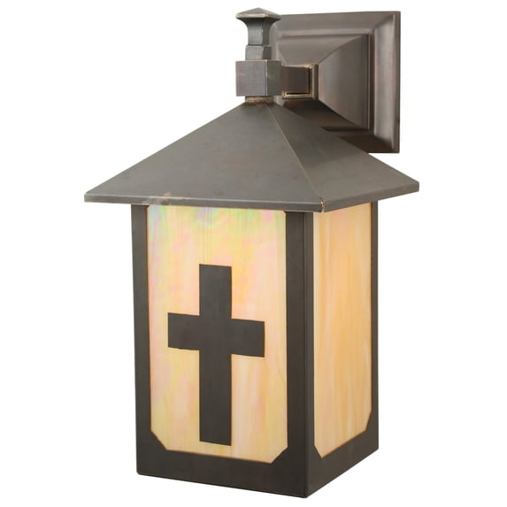 Meyda Tiffany 112781 7.5" W Seneca Son's Solid Mount Wall Sconce - MultiColor