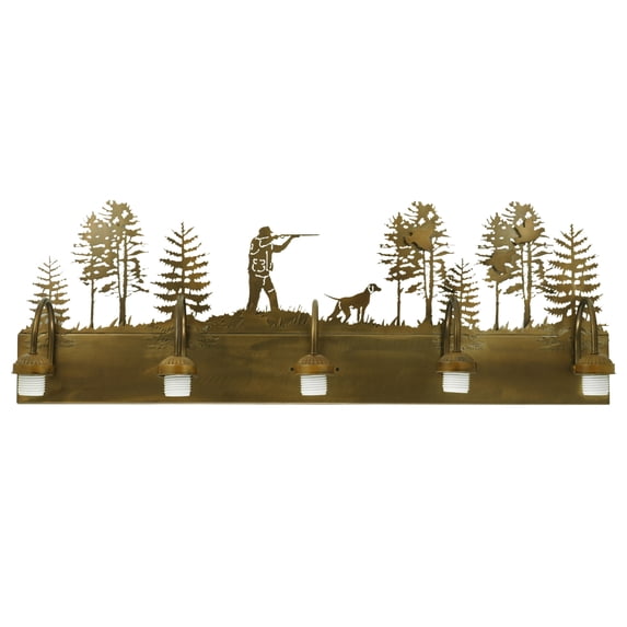 Meyda Tiffany 112920 36" W Quail Hunter - Copper