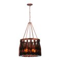 thumbnail image 1 of Meyda Tiffany 114513 19" W Tuscan Vineyard Estate 16 Wine Bottle Chandelier - Copper, 1 of 6