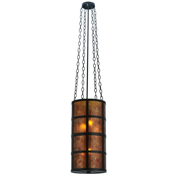 Meyda Tiffany 114694 12" W Truffle Pendant - Bronze