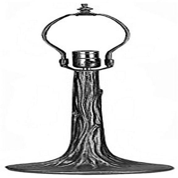 14" High Tree Accent Lamp Base