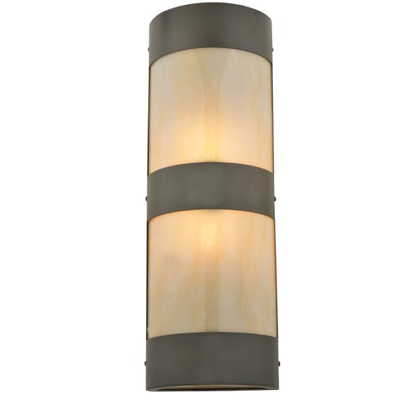 Meyda Tiffany 116784 8.25" W Cilindro Old World Wall Sconce - Bronze