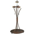 thumbnail image 1 of Meyda Tiffany 117159 28" H Wrought Iron Curved Arm Base - Rusty Nail, 1 of 1
