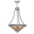thumbnail image 1 of Meyda Tiffany 117717 18" W Van Erp Silver Mica Inverted Pendant - Silver, 1 of 5