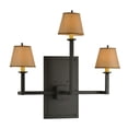 thumbnail image 1 of Meyda Tiffany 118615 Brach 3 Light 24" Tall Wall Sconce - Bronze, 1 of 2