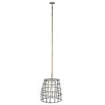 thumbnail image 1 of Meyda Tiffany 118630 Basket 22" Wide Cage Pendant - Silver, 1 of 3