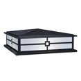 thumbnail image 1 of Meyda Tiffany 118736 24" Square Seneca Console Pier Mount - White, 1 of 5