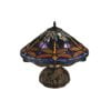 Meyda Lighting 16" High Tiffany Dragonfly Table Lamp