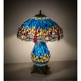 thumbnail image 1 of Meyda Tiffany - 118840 - Two Light Table Lamp - Tiffany Hanginghead Dragonfly - Mahogany Bronze, 1 of 2