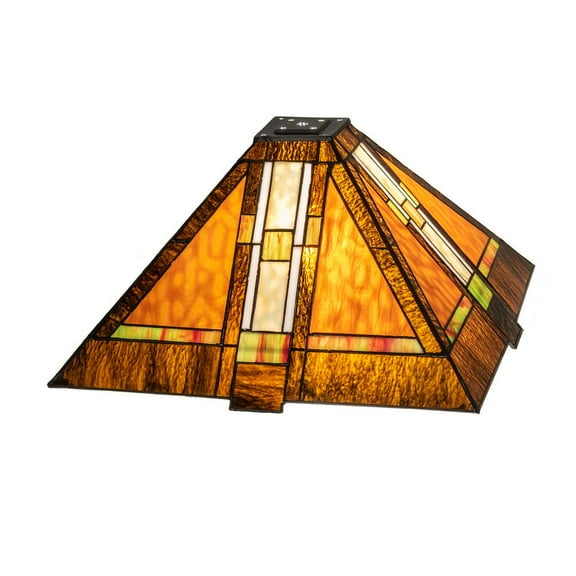 Meyda Lighting 16.5" Square Montana Mission Shade