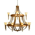 thumbnail image 1 of Meyda Tiffany 120632 Pontoise 15 Light 72" Wide Chandelier - Autumn Leaf, 1 of 1