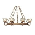 thumbnail image 1 of Meyda Tiffany 120792 Cormac 8 Light 42" Wide Chandelier - Autumn Leaf, 1 of 1