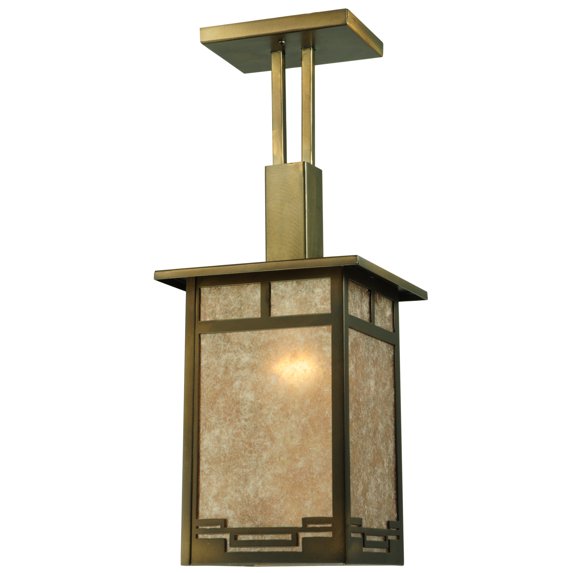 Meyda Tiffany 121986 9" Square Roylance Pendant - Copper