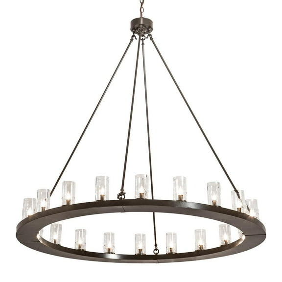 Meyda Tiffany 12201 Pate-De-Verre 5.5" Tall Lamp Shade - Bronze