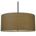 thumbnail image 1 of Meyda Tiffany 122605 36" W Cilindro Fabric Pendant - Bronze, 1 of 5