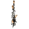 thumbnail image 1 of Meyda Tiffany 123229 11" W Vinca Vine 4 Light Wall Sconce - Silver, 1 of 4